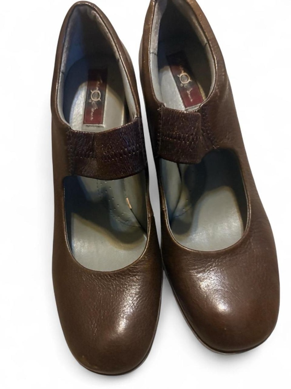 Born Crown Leather Mary Jane Clog Mules